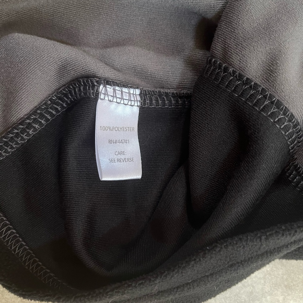 Alpine design outdoor adventure gear men XL grey black 1/4 Zip fleece sweater - Picture 4 of 6